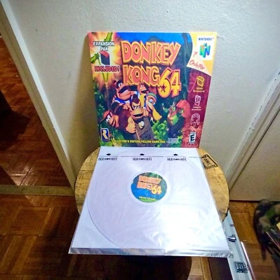Donkey Kong 64 Nintendo N64 Soundtrack Vinyl Record - Image 1 of 4