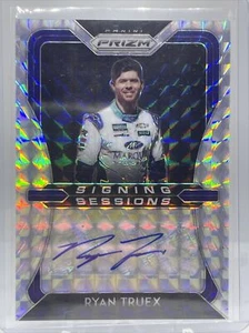 2020 Panini Prizm Signing Sessions Silver Mosaic /99 Ryan Truex #SS-RT Auto - Picture 1 of 2