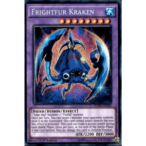 Schreckenspelzkrake FUEN-DE020 Yu-Gi-Oh! Karte Secret Rare 1. Auflage - Bild 1 von 1