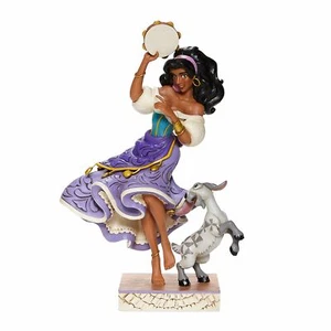 Jim Shore Esmeralda & Djali 6008071 Disney Traditions Hunch Back of Notre Dame - Picture 1 of 4