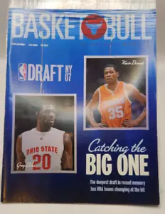 2007 Basket Bull Magazine NBA Draft Kevin Durant Cover V17 I7 Chicago Bulls - Bild 1 von 2