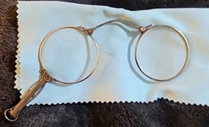 Vintage ART DECO Lorgnette ARGENTIUM SILVER 935 Opera Glasses Antique Art Deco - Picture 1 of 10