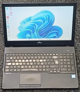 15.6INCH FUJITSU LIFEBOOK A557 CORE I5 7TH GEN 8GB DDR4 180GB SSD WIN 11 PRO - Picture 1 of 13