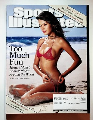 2003 Sports Illustrated Swimsuit Magazine Petra Nemcova Barbados Foto 1 de 4