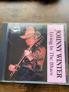 LIVING IN THE BLUES BY JOHNNY WINTER Music CD 1990 Texas blues - Picture 1 of 2