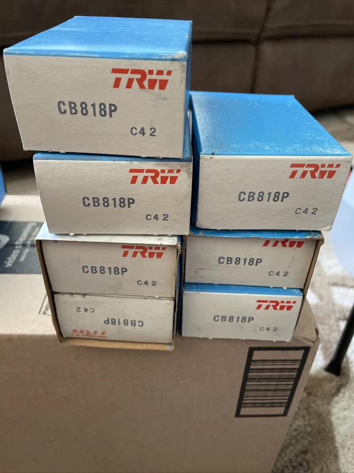 TRW 818P 轴承。 7双 May Fit 福特林肯水星 429/460 68-78 — 第 1/1 张图片
