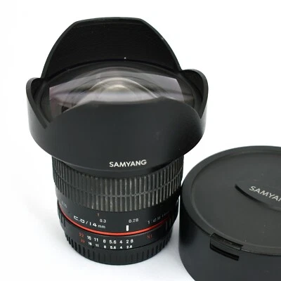 Obiettivo Samyang 14mm f/2.8 ED AS IF (UMC) x Nikon F/AI (con difetto) - Immagine 1 di 4