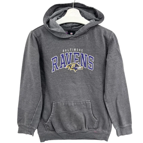 Baltimore Ravens Hoodie Sweater Youth Extra Large NFL Team Apparel Pullover y2k Cover