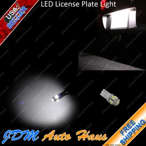 5-SMD Ultra White 12V T10 Wedge LED License Plate Tag Light Bulb 168 192 148 W5W - Picture 1 of 1