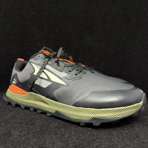 Altra Lone Peak 7 Men’s Size 10.5 Green Gray Orange Trail Hiking Running Shoes - Picture 1 of 9