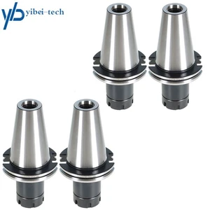 4Pcs CAT50-ER32 COLLET CHUCK 4" Gage Length CHUCKS Tool Holder Set - Picture 1 of 8
