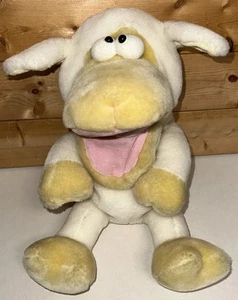 Ganz Sheep Lamb Musical Hand Puppet H6298 Plush 14" Stuffed Animal Makes Noise - Picture 1 of 11