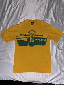 Hellstar Jesus Path to Paradise T-Shirt Yellow, Size Small - Picture 1 of 5