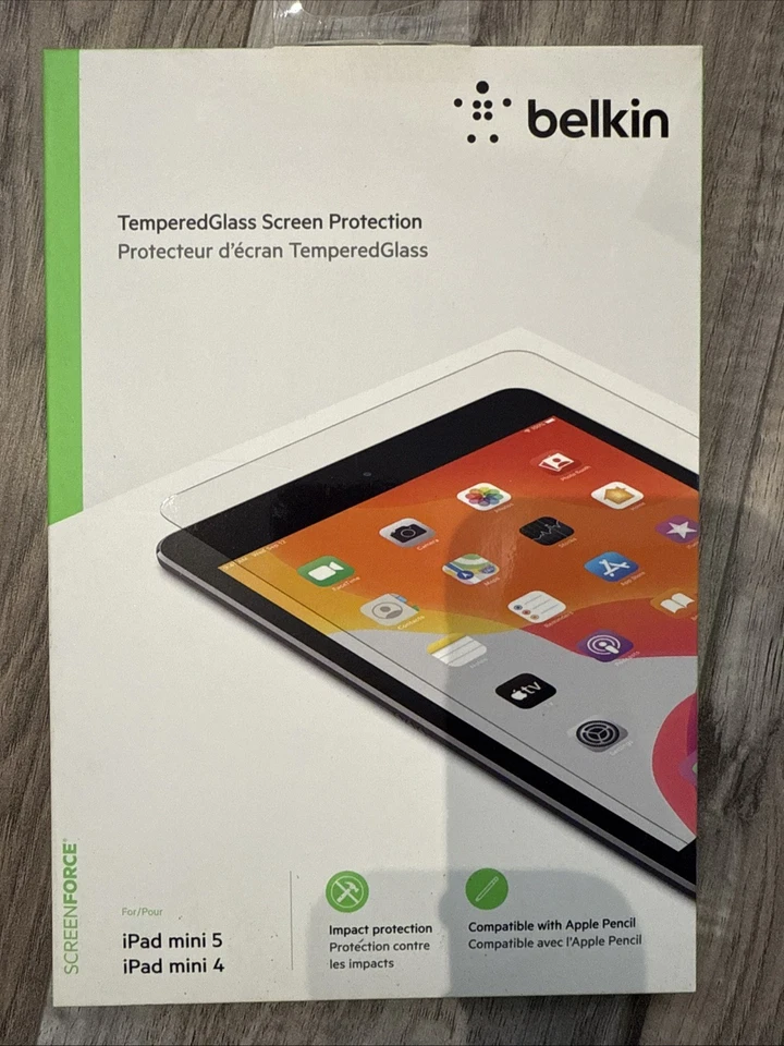 Screen Protector for iPad 9th Gen 8th Gen 7th Gen 10.2" Belkin ScreenForce - Image 1 of 4