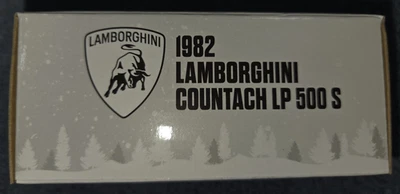 Lamborghini Countach LP 500S 2025 Hot Wheels Collectors RLC exclusivo blanco Foto 1 de 4