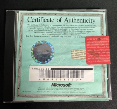 Microsoft Word 7.0 CD Retro PC - Bild 1 von 3