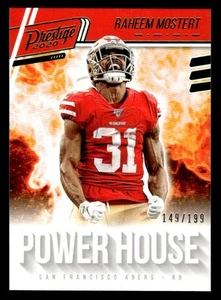 Panini Prestige 2020 #PH-RM Raheem Mostert Power House verde #d/199! DELFINES - Imagen 1 de 2