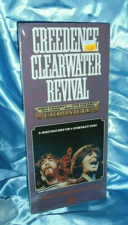 Creedence Clearwater- J. Fogerty CD 1st Iss RARE Longbox W. German SEALED MINT🎶 Foto 1 de 4