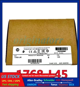 New Factory Sealed AB 1768-L45 SER B CompactLogix L45 3 MB Memory Controller - Picture 1 of 4