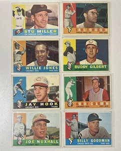 (8) Card Lot 1960 Topps Baseball Vintage READ - Picture 1 of 2