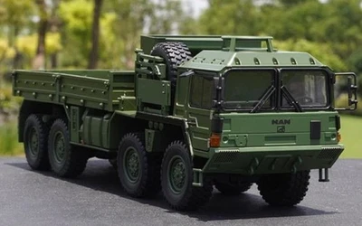 Camion militare verde, 1:32 MAN MILITARY TRUCKS MAN 8x8 fuoristrada camion... - Immagine 1 di 4