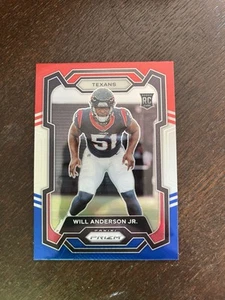 Will Anderson Jr Rookie Card SP 2023 Prizm #342 Red White Blue RWB RC Texans - Picture 1 of 3