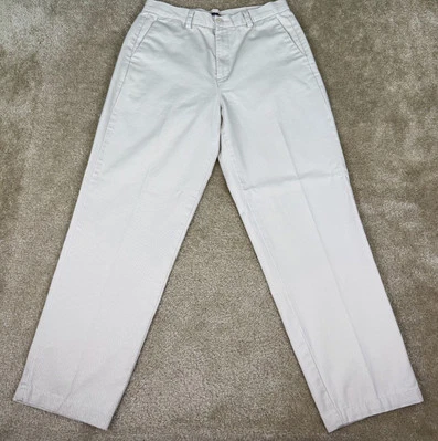 Vintage Dockers High Rise Trouser Pants Size 10 Petite Beige B350 - Image 1 of 4