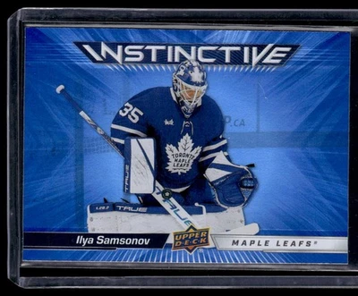 2023-24 UPPER DECK INSTINCTIVE ILYA SAMSONOV TORONTO MAPLE LEAFS #IN-1 INSERT - Image 1 of 2