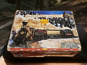 Juego de tren GreatLand 1996 Holiday Express GreatLand tren de Navidad de colección - Imagen 1 de 4