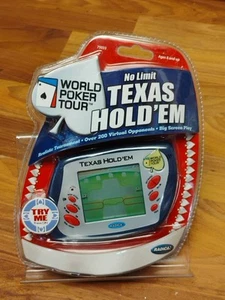 Radica No Limit Texas Hold Em World Poker Tour gioco elettronico portatile 2005 nuovo - Foto 1 di 7