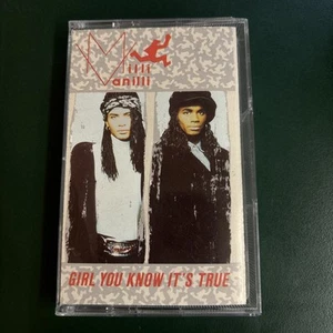 Milli Vanilli Cassette Tape Box Insert Only Girl You Know Its True 1989 - Picture 1 of 2