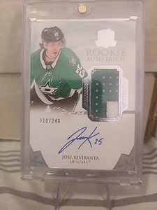 2020 Upper Deck The Cup Joel Kiviranta Rookie Patch Auto /249 - Picture 1 of 2