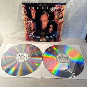 The Fifth Element Laserdisc Movie Bruce Willis Milla Jovovich Gary Oldman - Picture 1 of 2