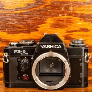 Yashica FX-D 35mm Film SLR Camera Body Only Tested Working - Picture 1 of 8
