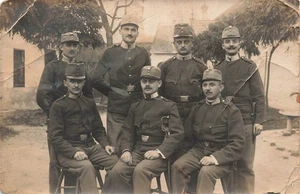 AK Österreich Ungararische Armee, Gruppenfoto, gelaufen - Picture 1 of 2