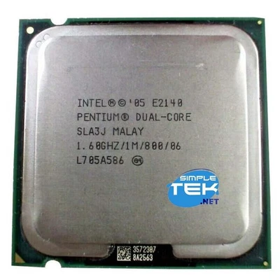 Intel Pentium Dual Core E2140 SLA3J LGA775 LGA 775 CPU 1.60GHz Tray - Image 1 of 4
