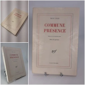 CHAR, René. : Commune Présence. Edition originale pur fil. - Imagen 1 de 1