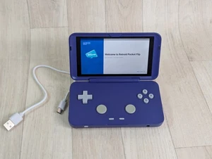 Retroid Pocket Flip – Indigo – Super Condition - Retro Handheld - Picture 1 of 4