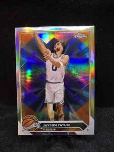 2023-24 Topps Chrome - Jayson Tatum #164 Refractor Celtics - Picture 1 of 2