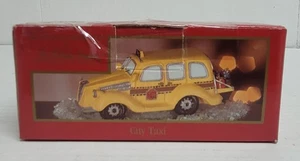 The Village Collection by St Nicholas Square Accessory CITY TAXI in original Box - Picture 1 of 14