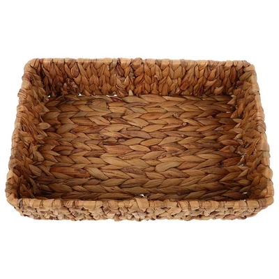  Gerla in Vimini Cesto Portaoggetti Cestino Per Bagno Rettangolare - Immagine 1 di 4