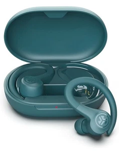 JLab Go Air Sport Wireless Workout Earbuds 32+ Hour Bluetooth Playtime Teal - Picture 1 of 8