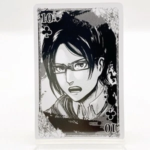 Hanji Attack on Titan The Exhibition Playing Card Club 9 Japón Anime Envío gratuito - Imagen 1 de 8