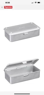 Mini caja de herramientas Supreme TOYO acero T-190 - plata disponible Foto 1 de 2