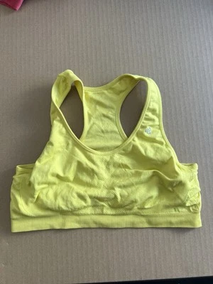 Jockey Yellow Sports Bra Unpadded Size Small - Image 1 of 4