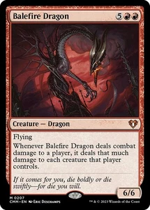 [MTG] Balefire Dragon (0207) (CMM) NM - Picture 1 of 1