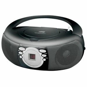 【NEW】COBY CXCD275 PORTABLE CD PLAYER WITH AM/FM STEREO TUNER WITH AUDIO OUTPUT - Picture 1 of 7