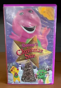 VHS Barney's Christmas Star EUC 2002 50 Min 13 Songs Video Tape - Bild 1 von 7