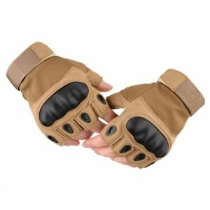 Motorcycle Gloves Artificial Leather Hard Knuckle Full Finger Protection 