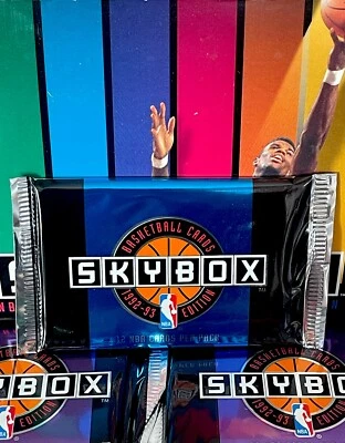 1992-93 SKYBOX NBA Basketball (Series 1) PACK 12 Cards AIR JORDAN OVP US IMPORT